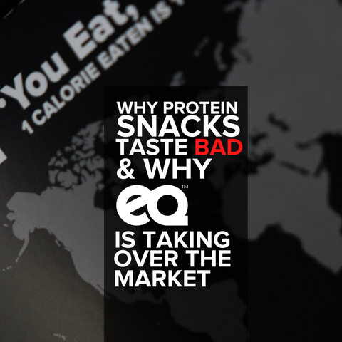 Why Protein Snacks Tastes Bad And Why EQ Cookie Are Taking Over The Market