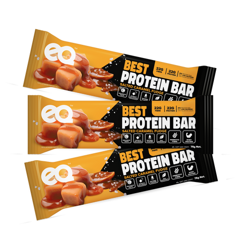 The Best Protein Bar Salted Caramel Fudge (3 Pack)