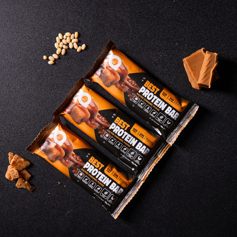 The Best Protein Bar salted Caramel Fudge 3 pack