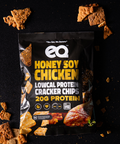 EQ lowcal protein crackers honey soy chicken