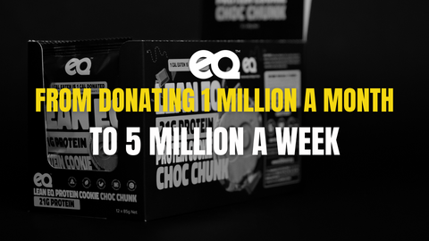 How we went from donating 1,000,000 a month to 5,000,000 a week