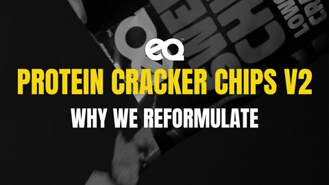 Protein Cracker Chips Reformulated