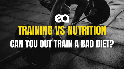 Training vs. Nutrition: Can you out train a bad diet?