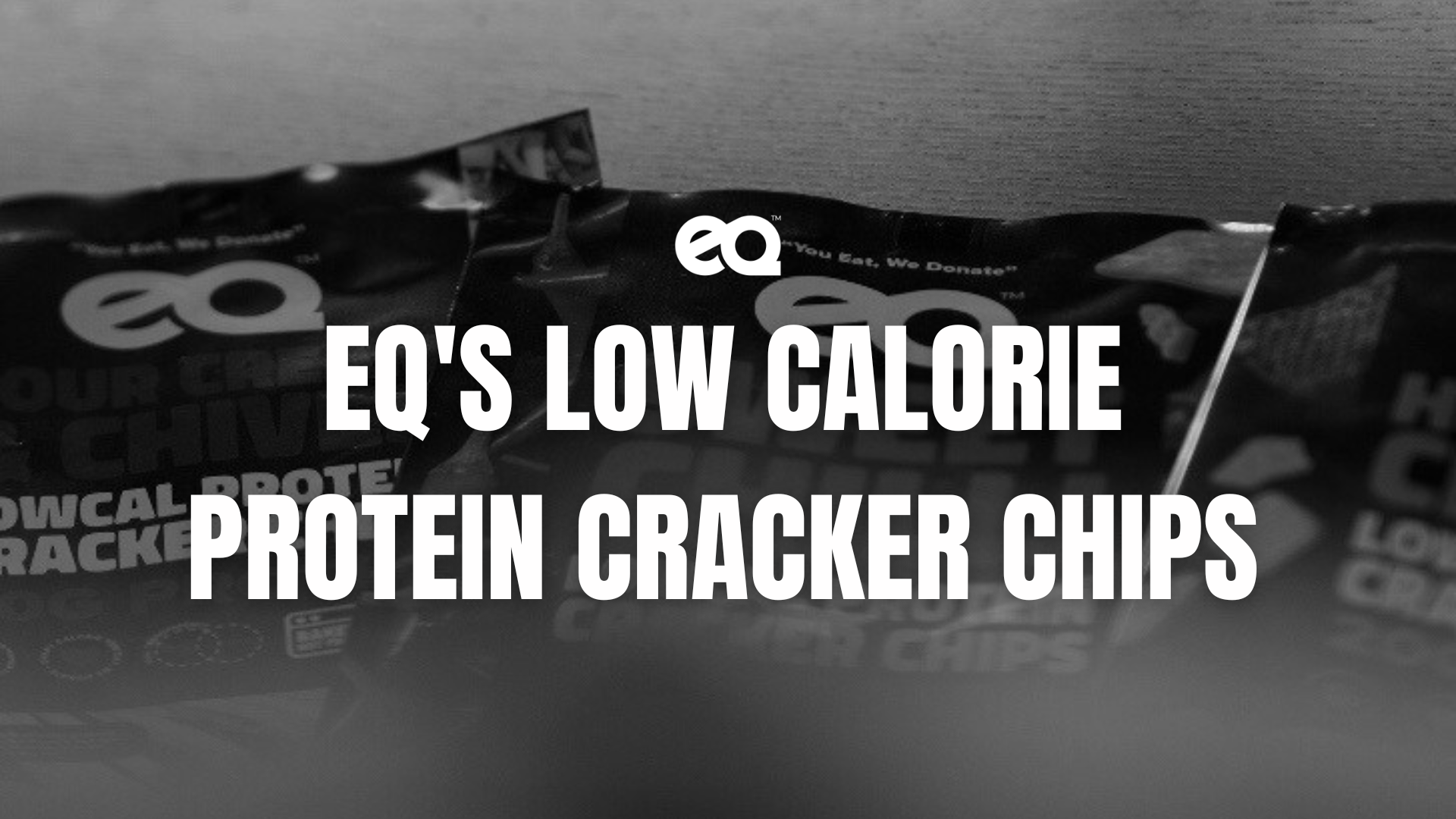 EQ Food's New Protein Crackers