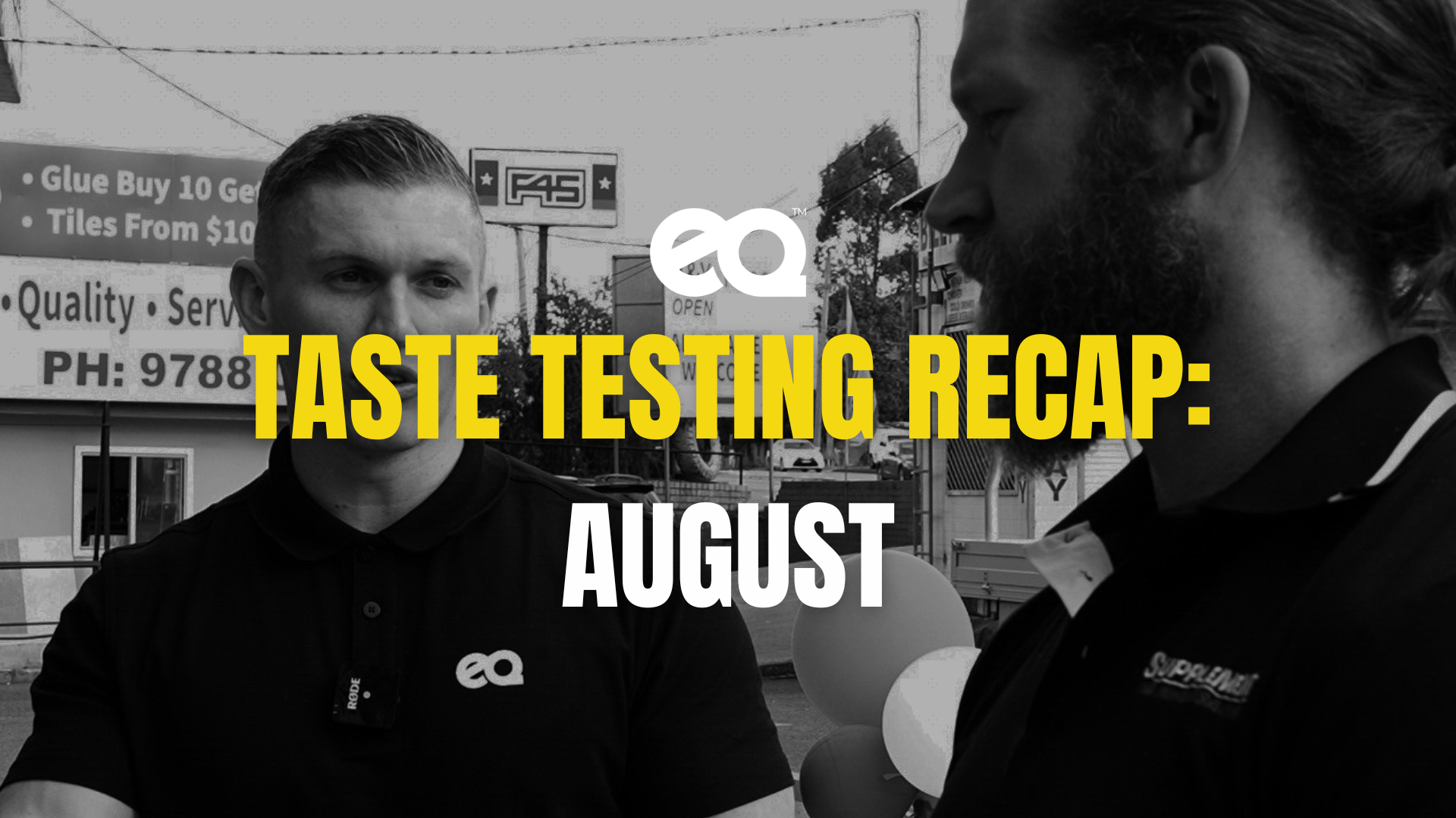 Taste Testing with EQ: August β EQ Food