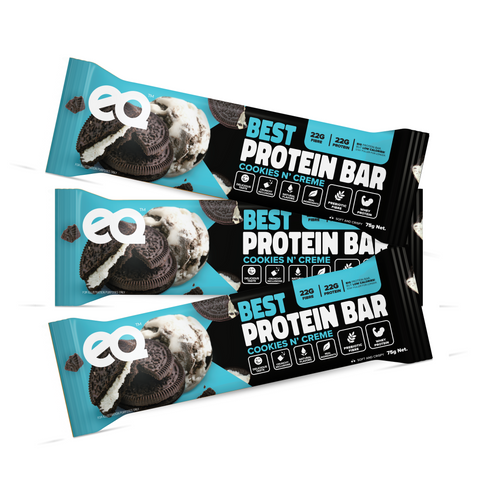 The Best Protein Bar Cookies N Creme (3 Pack)