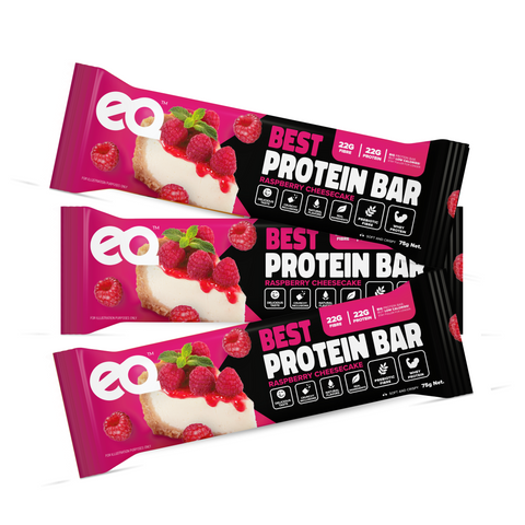 The Best Protein Bar Raspberry Cheesecake (3 Pack)