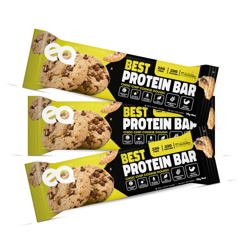 The Best Protein Bar Choc Chip Cookie Dough (3pack)