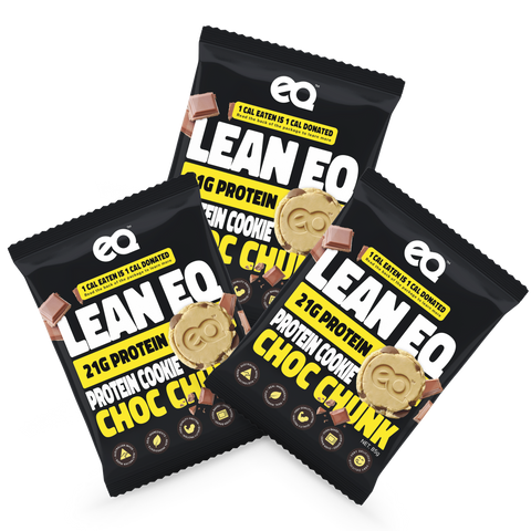 Lean EQ Protein Cookie Choc Chunk (3 Pack)