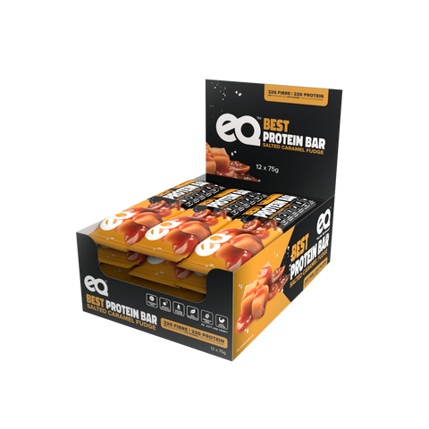 The Best Protein Bar Salted Caramel Fudge (12 Pack)