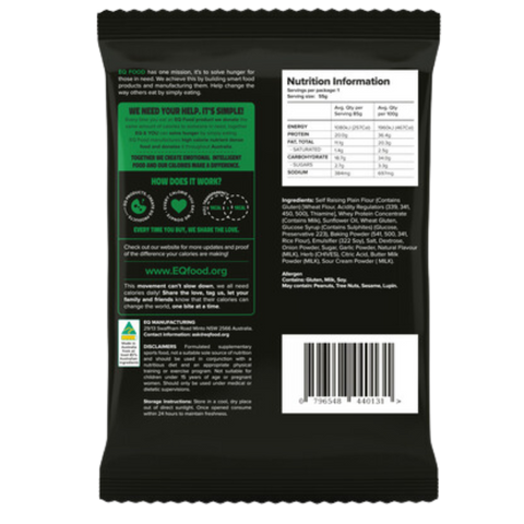 EQ Lowcal Protein Cracker Chips (Sour Cream & Chives 8 Pack)