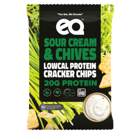 Sour Cream & Chives Lowcal Protein Cracker Chips